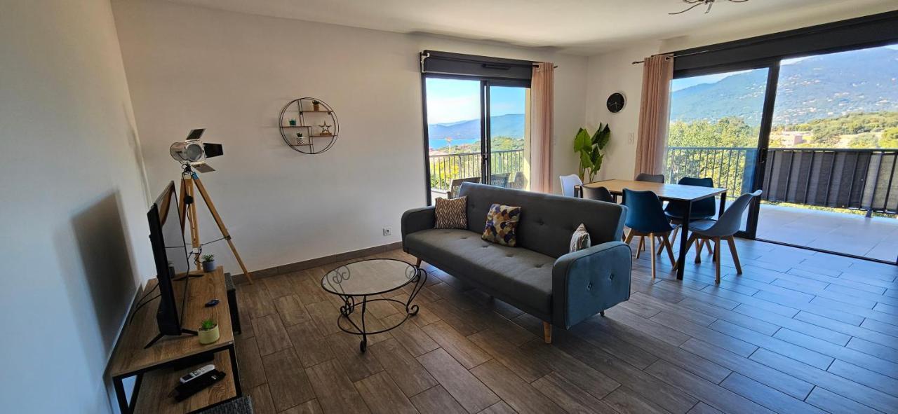 T3 Le Myrte Vue Mer & Montagne Idealement Situe Propriano  Exterior photo